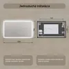 Artforma Zrkadlo do kupelne s osvetlenim LED 120x70cm, Náhľad obrázku produktu 5