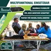 KESSER® Campingtisch Klapptisch faltbar bis 100kg mit Produktbild-Vorschau 3