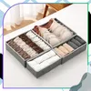 4er-Set Kleiderschrank-Organizer, Kleiderfächer, Grau Produktbild-Vorschau 7