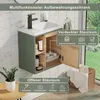 Waschtisch mit Unterschrank hängend 50,5cm,Waschtisch Produktbild-Vorschau 5