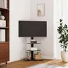vidaXL Narożna podstawa pod telewizor z 3 półkami do Podgląd zdjęcia produktu 2