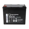 Q-Batteries 12LS-33 / 12V - 35Ah batteria al piombo acido Anteprima dell’immagine prodotto 2