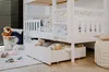 Hochbett 80x180 cm mit 2 Schubladen Etagenbett mit Produktbild-Vorschau 5