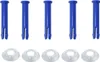 Bestway® Ersatzteil-Set Sicherungsbolzen + Dichtung (blau / Produktbild-Vorschau 2