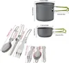 Outdoor Kochset Camping, 1–2 Personen, Tragbares Produktbild-Vorschau 2