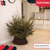 KOTARBAU® Weihnachtsbaum Rock aus Weide Ø 60 cm, Dunkel Produktbild-Vorschau 7