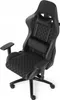 Ergonomischer Gaming-Stuhl Schwarz, 150 kg, verstellbare Produktbild-Vorschau 2