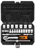 NEO TOOLS Universal Steckschlüsselsatz 22 teilig mit 3/8 Produktbild-Vorschau 9