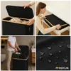 Roxlin Wäschekorb XXL 150L faltbar Bambus mit Deckel und 2 Produktbild-Vorschau 5