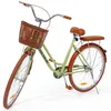 Bicicletta da Città Donna 28 Pollici Retro VOLTOURI Cestino Anteprima dell’immagine prodotto 1