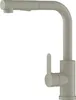 A beige kitchen faucet with a speckled finish is shown against a white background. Podgląd zdjęcia produktu