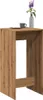 vidaXL Bartisch Artisan-Eiche 51x50x103,5 cm Holzwerkstoff Produktbild-Vorschau 2