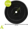 Disco ACTIGET da 15 kg per bilanciere e manubri Ø 31 mm, Anteprima dell’immagine prodotto 6
