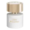 A white perfume bottle with a gold cap and a label that says "Libra Tiziana Terenzi". Produktbild-Vorschau