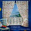 heimtexland ® Kindergardinen Set 3-tlg Fensterdekoration Produktbild-Vorschau 3