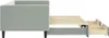 vidaXL Letto da giorno allungabile con cassetti grigio Anteprima dell’immagine prodotto 4