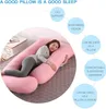 Těhotenský celotělový polštář ve tvaru písmene J s Náhled obrázku produktu 8