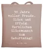 Mr. & Mrs. Panda Uni Tasche Spruch 38. Geburtstag Freude - Produktbild-Vorschau 1