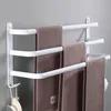 Handdoekenrek - Wandmontage - 80 cm - Mat zwart Productafbeelding-voorbeeld 8