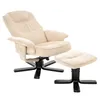 Relaxsessel CHARLY mit Hocker beige - TV Sessel mit Produktbild-Vorschau 5
