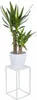 HowHomely Modern Pflanzenständer, Blumenhocker aus Metall Produktbild-Vorschau 1