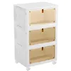 Boîte de rangement Pliable avec roulettes 3 niveaux Voir les images du produit 7