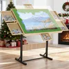 Stół puzzlowy FUNTOK 1500 elementów, regulacja wysokości i Podgląd zdjęcia produktu 9