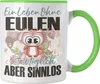 Trendation - Eule Tasse Geschenk Spruch Eulen Liebhaber Produktbild-Vorschau 1