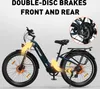 HITWAY E-Bike damen herren 26X3.0 Zoll Elektrofahrrad, Produktbild-Vorschau 8