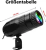 Kompakte RGBW-Partyleuchte mit Fernsteuerung – Ideal für Produktbild-Vorschau 2