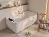 Whirlwanne GAVINO - 1 Sitzer - 140L - 75 x 150 x H.59 cm - Produktbild-Vorschau 2