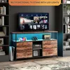 Nowoczesny stojak pod telewizor LED, drewno, 4 szuflady, Podgląd zdjęcia produktu 9