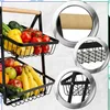EDIBAZZAR | Dvoupatrový košík na ovoce a zeleninu z Náhled obrázku produktu 7