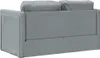 vidaXL Bodensofa mit Schlaffunktion Hellgrau 112x174x55 cm Produktbild-Vorschau 7