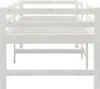 vidaXL Massivholzbett ohne Matratze Weiß 90x200 cm Produktbild-Vorschau 5