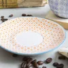 Nicola Spring Cappuccino-Untertassen aus handbedrucktem Produktbild-Vorschau 5
