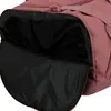 A close-up view of the inside of a pink duffel bag. Produktbild-Vorschau