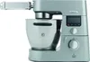 A silver Kenwood Cooking Chef stand mixer with a pasta maker attachment is shown against a white background. Produktbild-Vorschau