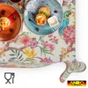 Tischdecke 120x160cm Rechteckig Bunt abwaschbar Bilbao Produktbild-Vorschau 5