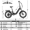 48V 15Ah E-Bike Softtail-Federung 7-Gang Getriebe 20 *3.0" Produktbild-Vorschau 7