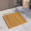 vidaXL : 2 tapis de bain, naturels, 50 x 50 cm, en bois Voir les images du produit 3