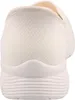 The back view of a white slip-on shoe. Produktbild-Vorschau