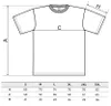 T-shirt męski na lato, 100% bawełna, bez nadruku, jednolity Podgląd zdjęcia produktu 2