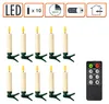 Velas de Navidad LED con efecto llama, tipo clip, con Vista previa de la imagen del producto 2