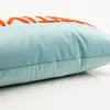 pad Kissenhülle Letters Positivity Orange Light Mint Produktbild-Vorschau 5