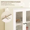 Armoire de cuisine HOMCOM, armoire haute avec tiroir et Voir les images du produit 6