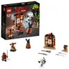 A LEGO Ninjago Spinjitzu-Training set box and its contents are displayed. Produktbild-Vorschau