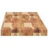 vidaXL Étagère suspendue 120x30x4 cm Bois massif acacia Voir les images du produit 5