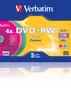 VERBATIM 43297 DVD+RW Rohlinge Produktbild-Vorschau 2