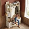 Garderobenständer mit Sitzbank, Garderobe mit LED, Produktbild-Vorschau 4